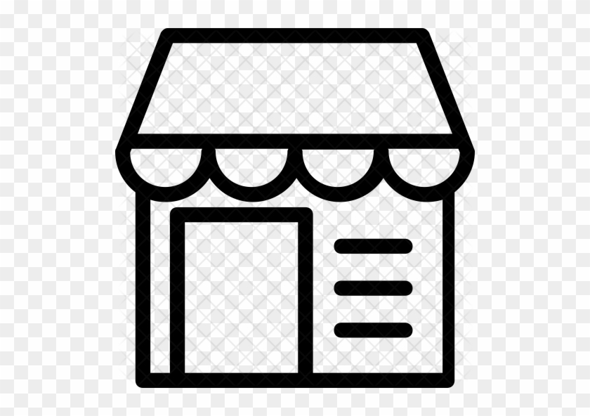 Kiosk Icon - Foodstore Icon #1282932