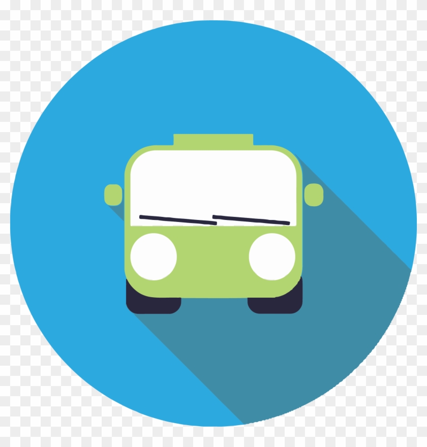 Magic Bus Rider - Light Bulb Icon Round #1283026