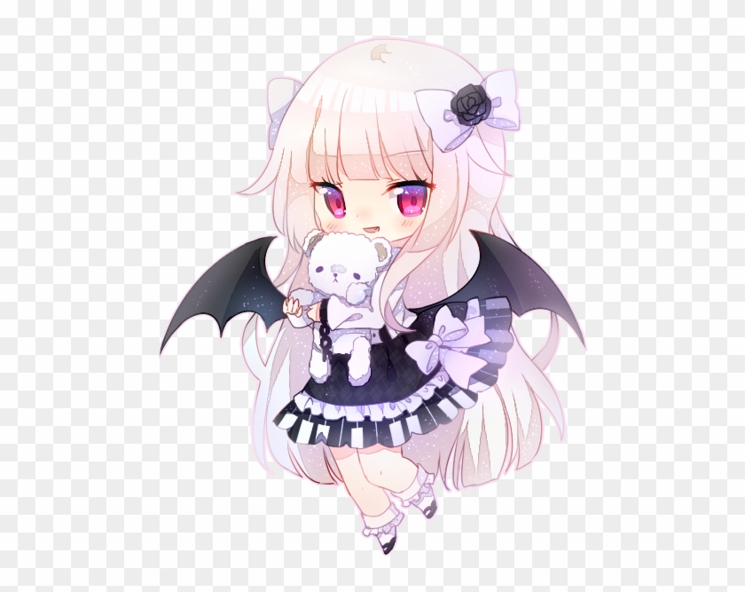 363 Images About Cute Anime On We Heart It - Kawaii Chibi Girl Anime - Free  Transparent PNG Clipart Images Download
