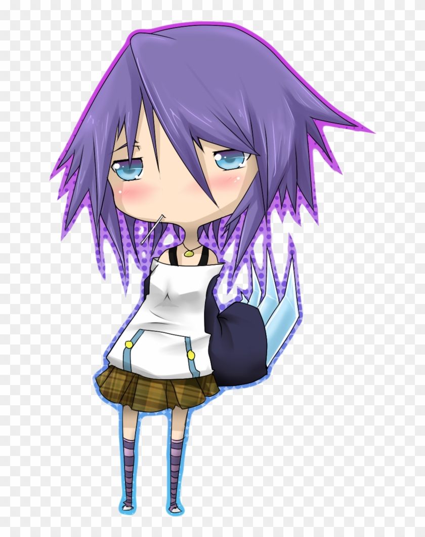 Mizore Shirayuki Chibi Rosario Vampire Anime Mangaka - Mizore Chibi #1283106