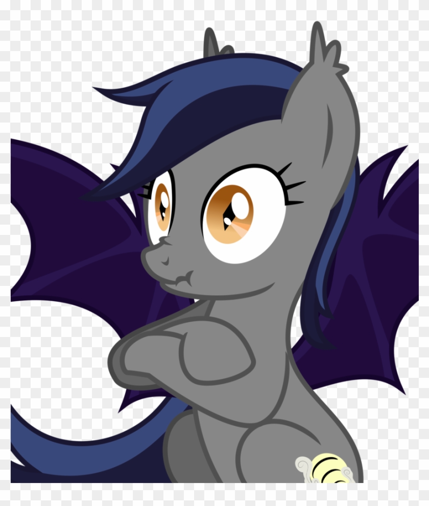 Inudewaruika, Bat Pony, Crossed Arms, Female, Mare, - Mlp Oc Scrunch Face #1283132