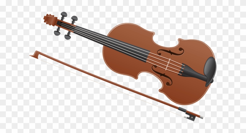 Clip Art And Information About The Violin - Viola #1283184