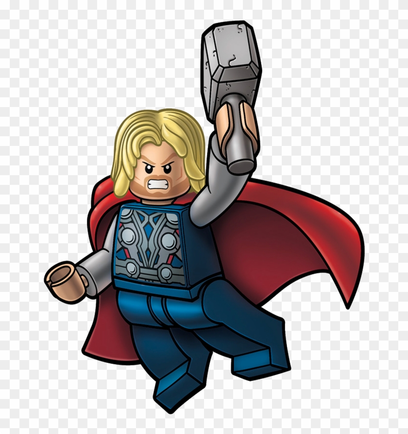 Related Clip Arts - Avengers Lego Thor #1283274