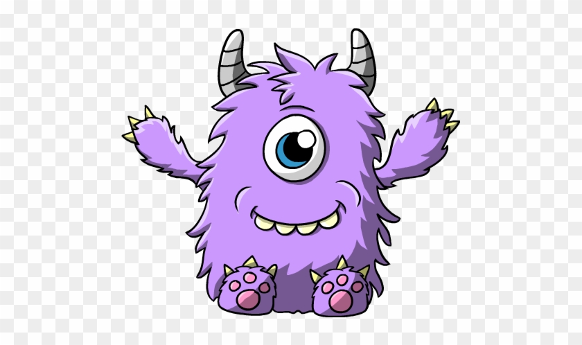 Free Purple Monster Clipart - Cute Purple Monsters #1283293