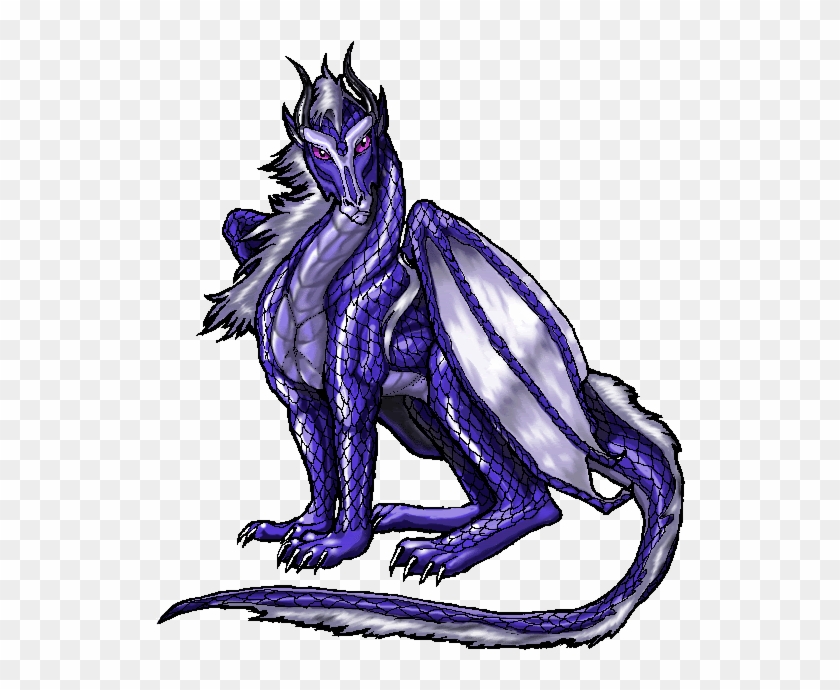 Blue-violet Dragon Photo Atlantisdragon11 - Dragon Coloring Pages #1283438