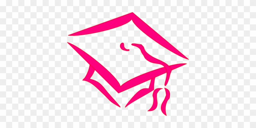 Clipart Of Graduation Cap Clipart Clipartix - Pink Graduation Cap Clip Art #1283444