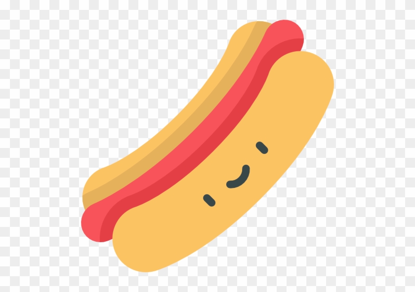 Hot Dog Free Icon - Hot Dog #1283515