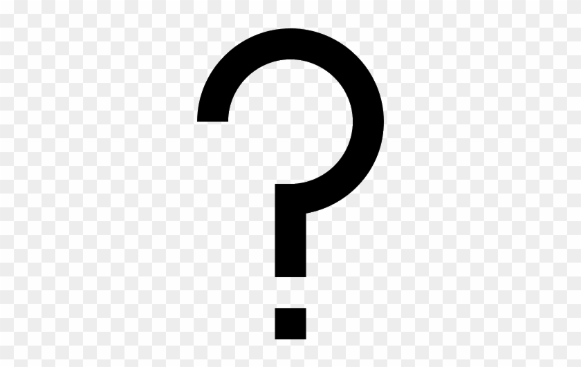 Straight Question Mark Download In Png Format - Question Mark Ios Icon #1283701