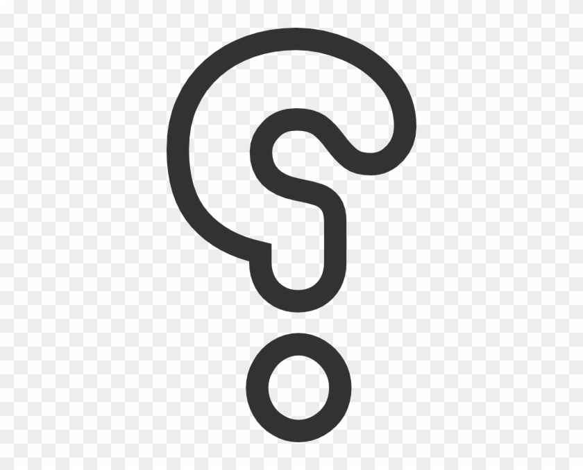 Black And White Question Mark Clipart - Oktapodi #1283710