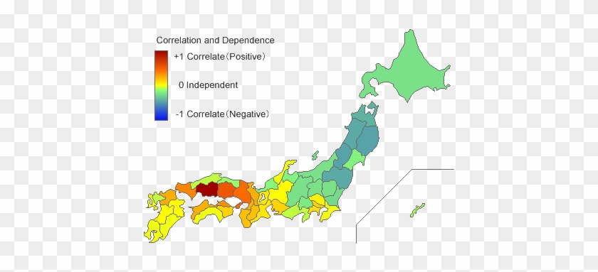 Correlation With Hiroshima - Japanese Prefectures By Gdp Per Capita #1283725