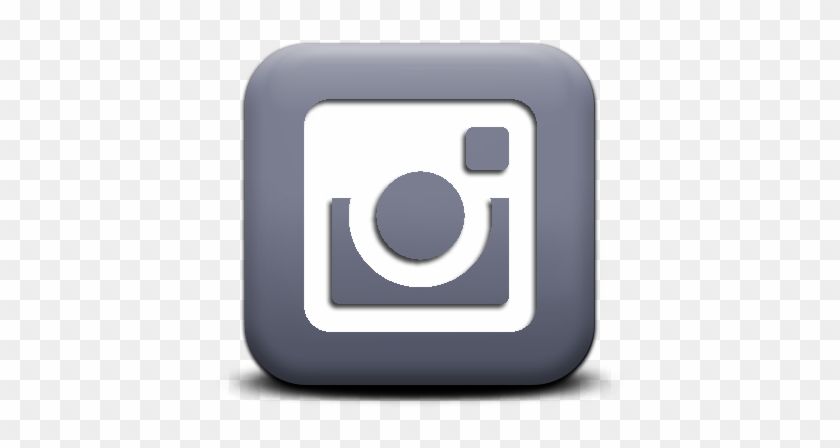 Free Instagram Icon Grey - Social Media And Safety #1283856
