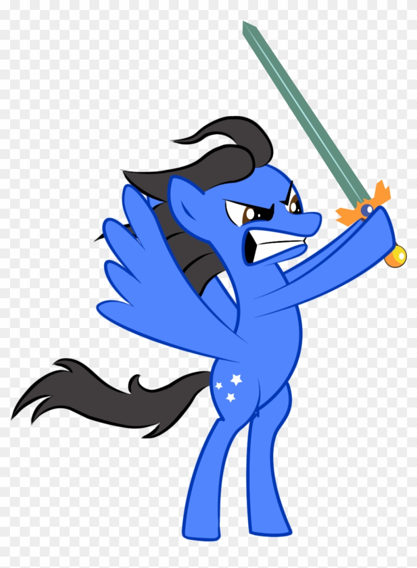 Post 37 0 92294700 1318058875 Thumb - Pony Holding A Sword #1283934