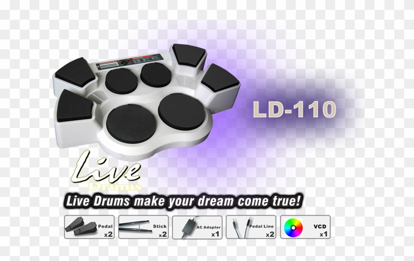 It Says That The Awowo Drums Have Midi In/out But I - Awowo Live Drum Plus Touch-sensitive Digital Drums #1284123
