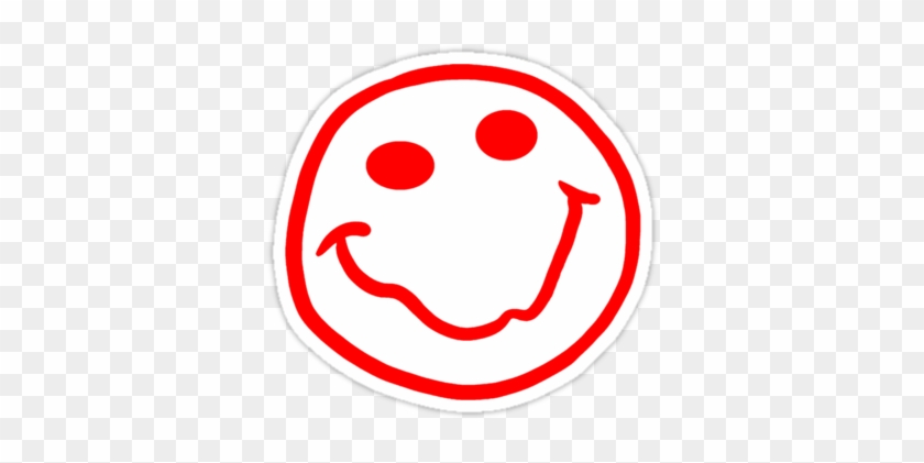 Red Smiley Faces - Nirvana Smiley #1284170