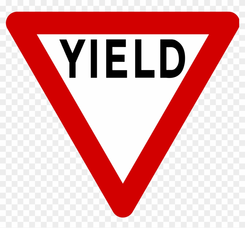 Open - Yield Sign Logo #1284228