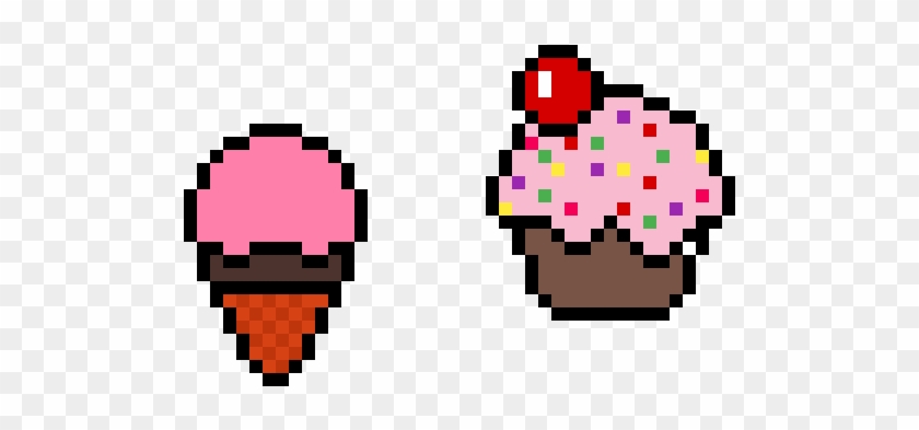 Cupcake And Ice Cream - Cupcake And Ice Cream #1284362