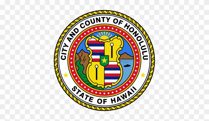 Official Seal Of Honolulu, Hawaii - City And County Of Honolulu #1284407