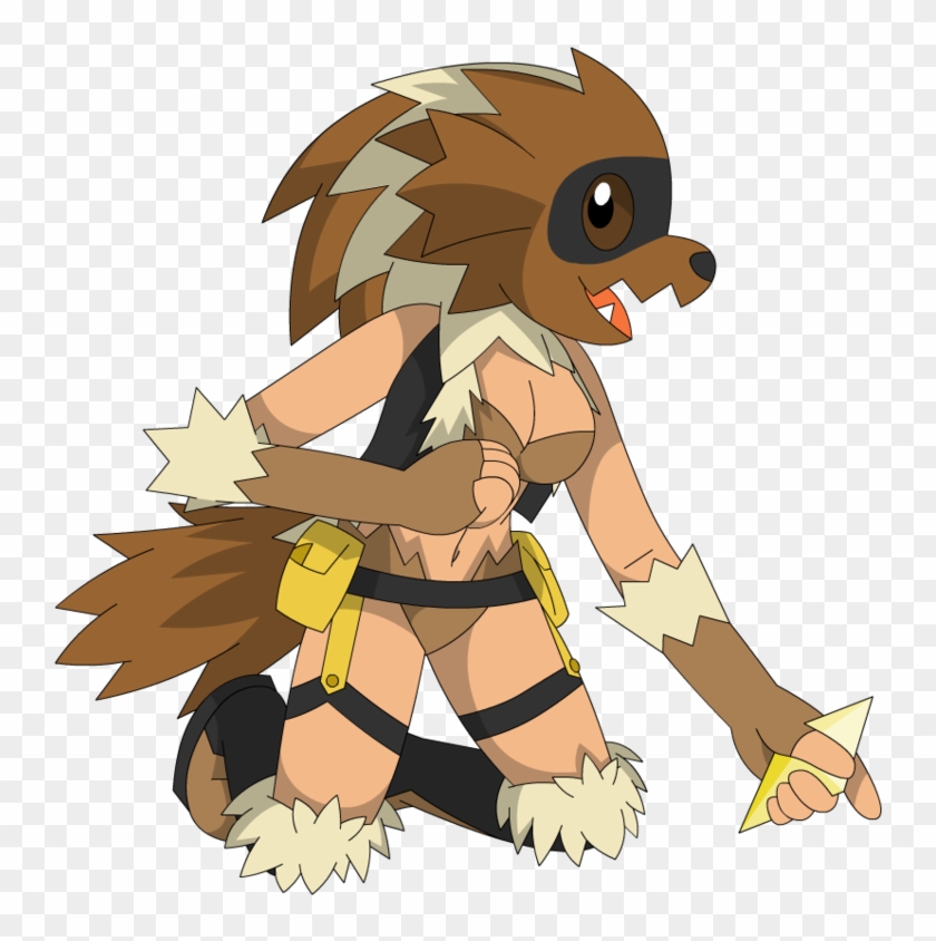 Zigzagoon Girl By Umsauthorlava - Zigzagoon Pickup #1284486