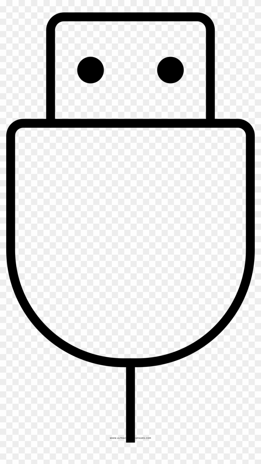 Usb Cable Coloring Page - Coloring Book #1284515