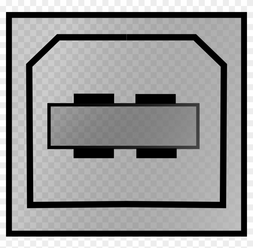 Big Image - Usb Port Clipart #1284521