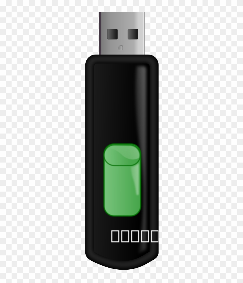 How To Set Use Usb Flash Memory Svg Vector - Mobile Phone #1284541