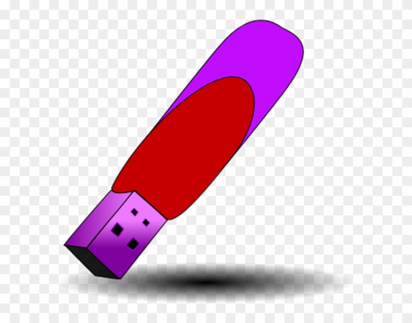 Usb Flash Drive Memory Stick Vector Clip Art - Usb Flash Drive #1284569