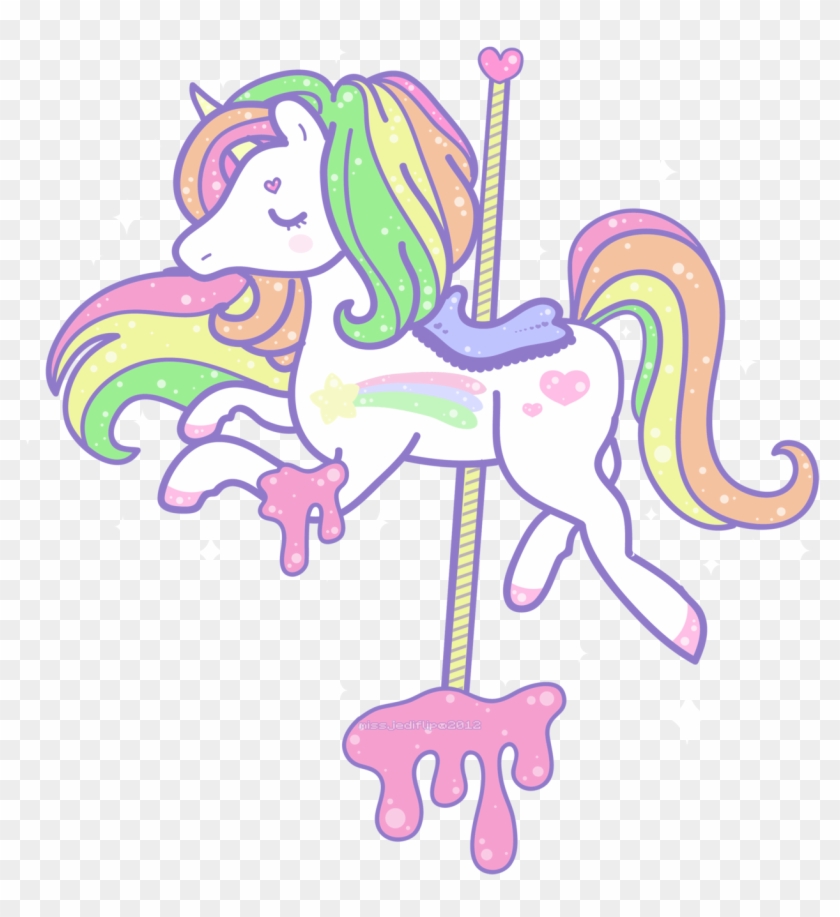 Littlewind - Carousel Unicorn Png #1284669