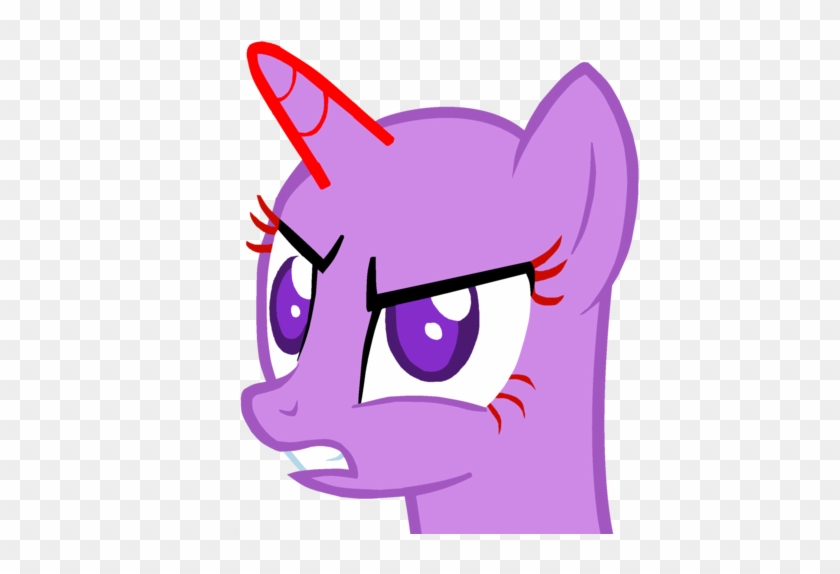 Angry Unicorn Base By Rubyg242 - Unicorn Angry Pony Base #1284675