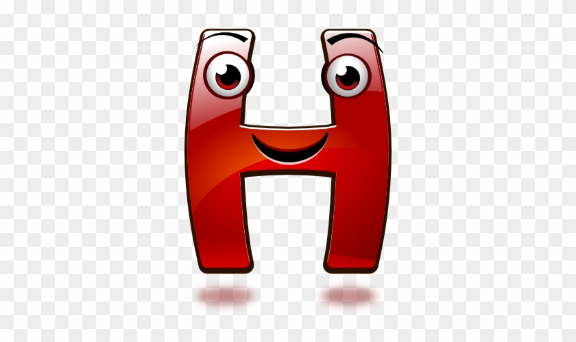 H By Mondspeer - Smiley Alphabet Letters #1284798
