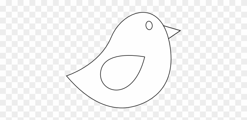 Clip Art Clipart Beta - Simple Pencil Drawings Of Birds #1284830