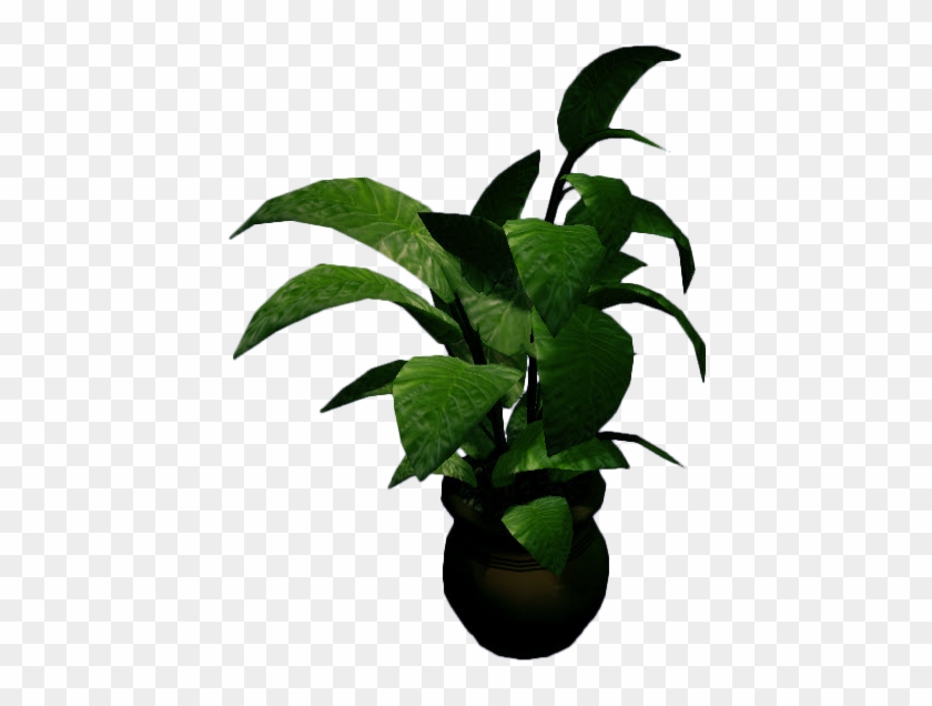 Dead Rising Large Potted Plant - Big Potted Plant Png #1284843