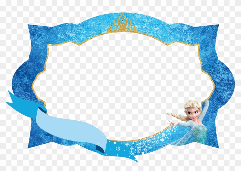 Frozen Etiquetas Para Imprimir Gratis - Frozen Frames And Borders #1284896