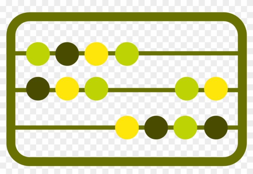 The Abacus And Its Predecessor, The Counting Board, - Circle #1284962