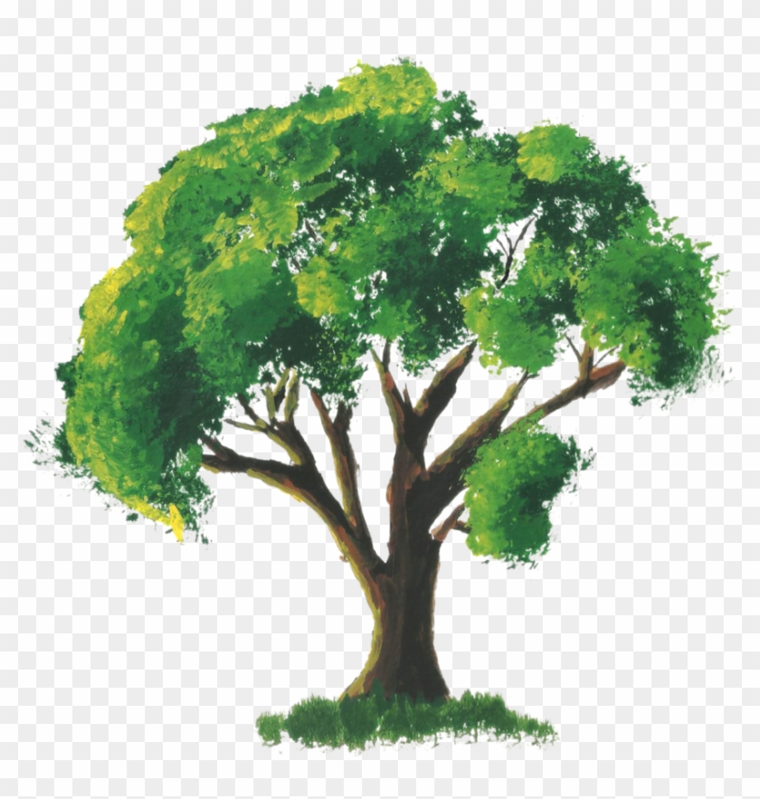 Stock Tree Painting By Legendofficial - Tree Paint Png #1285049