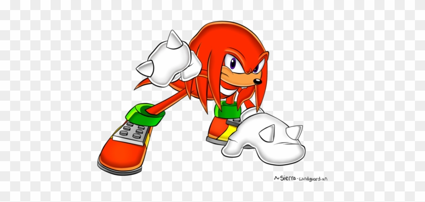 Sonic The Hedgehog Clipart Knuckles - Knuckles The Echidna #1285114