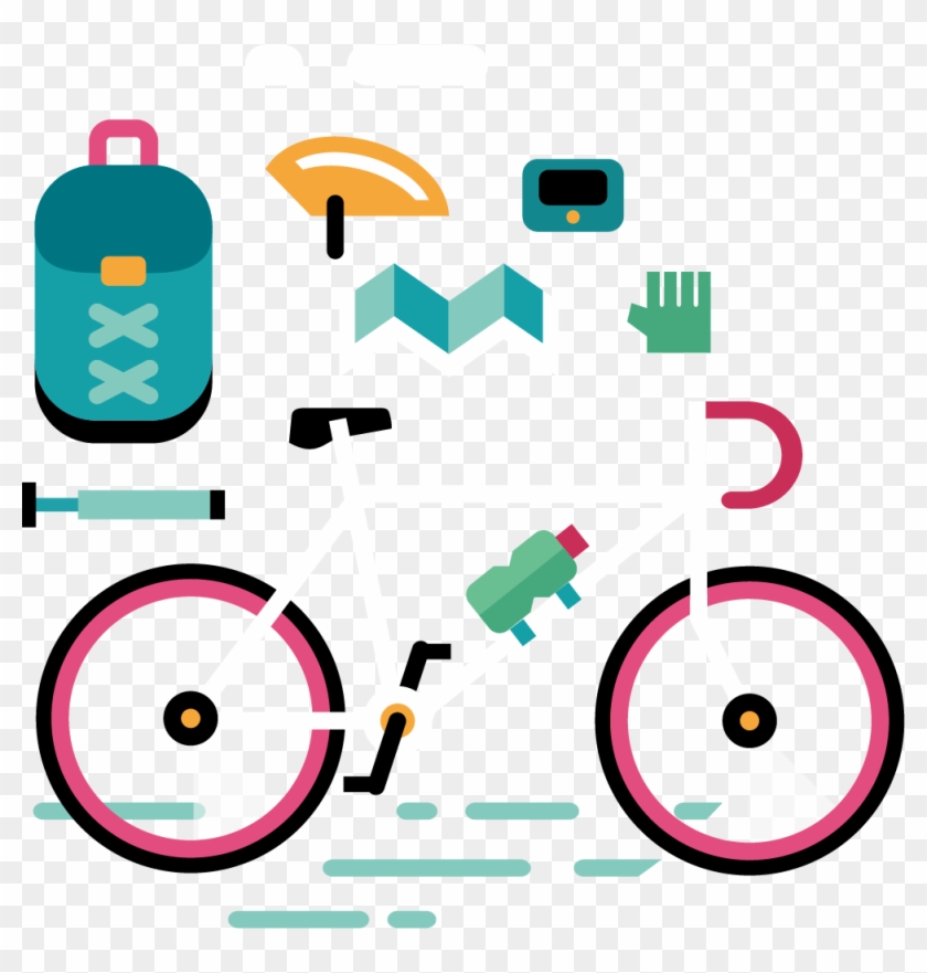 Bicycle Pump Cartoon Tire Animation - Bicycle #1285242