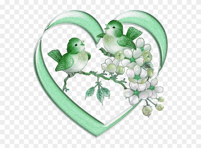 A Isolated Green Lovebird Stock Illustration - Good Evening Love Birds #1285339