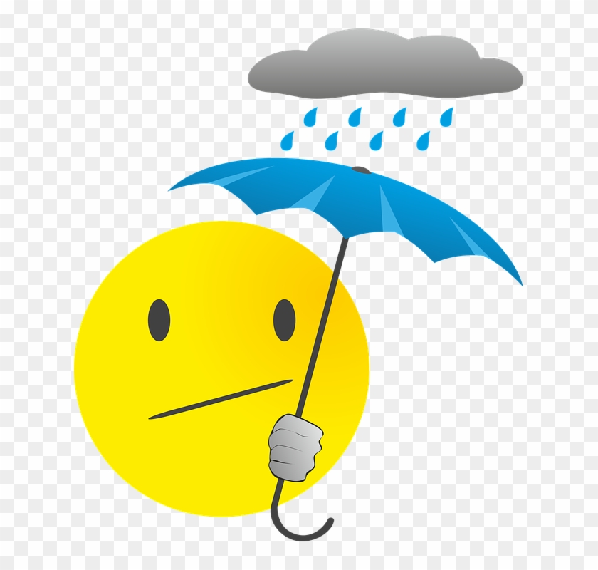 Umbrella Clipart Smiley - Sky Fishing Stars Cartoon Transparent #1285414