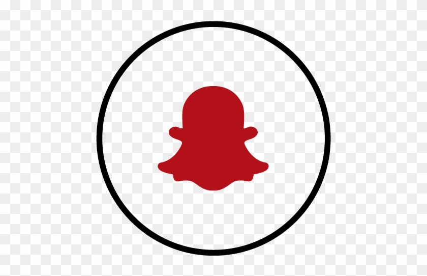 Snapchat Icon - Black Snapchat Logo Png #1285421