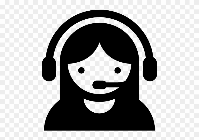 Call Center Woman Free Icon - Customer Service #1285446