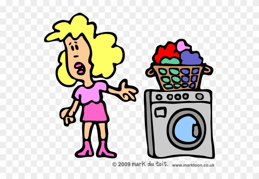 Dirty Laundry Clipart - Washing Machine Clip Art #1285739