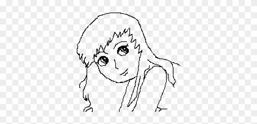 Anime Girl Base - Line Art #1286075