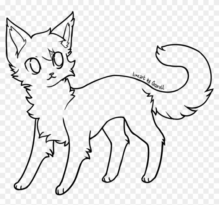 Warrior Cat Girl Base Pictures To Pin On Pinterest - Cats Bases Ms Paint #1286115