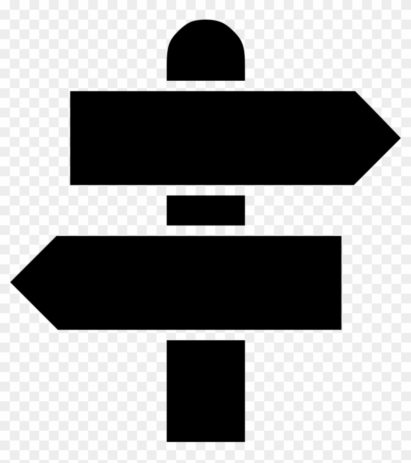 Road Sign Direction Way Comments - Icon #1286117