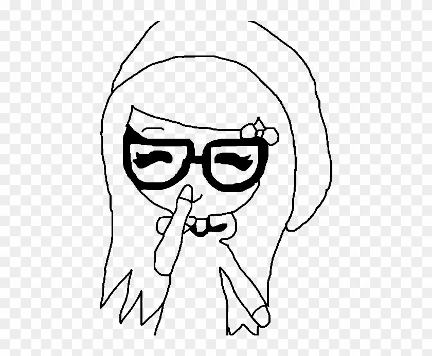 Instagram Chibi Boy Coloring Pages - Draw A Chibi Girl With Glasses #1286120