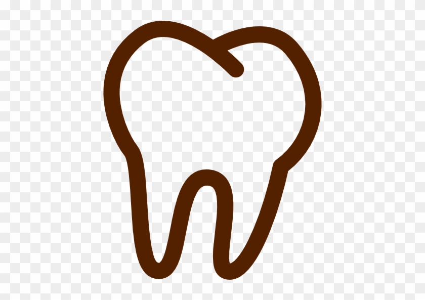 Dental Services - Tooth Silhouette Clipart #1286142