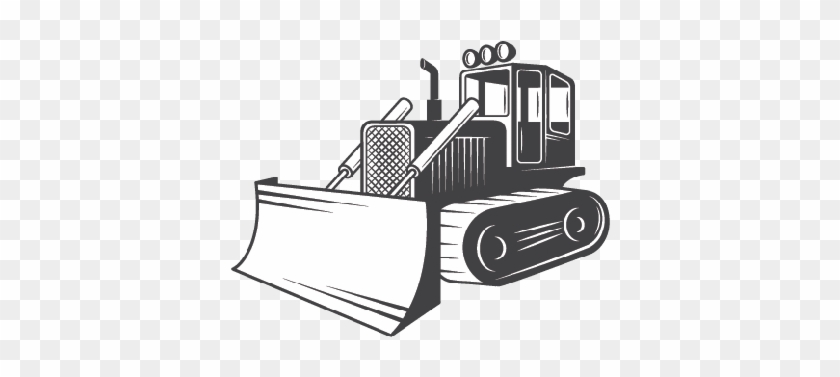 Bulldozer - Bulldozer Vector #1286151