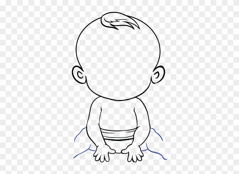 How To Draw A Baby In A Few Easy Steps Easy Drawing - Draw A Baby Easy #1286162