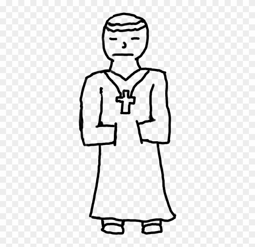 Contest] Color My Noob Tube Drawing - Drawing Of A Priest #1286169