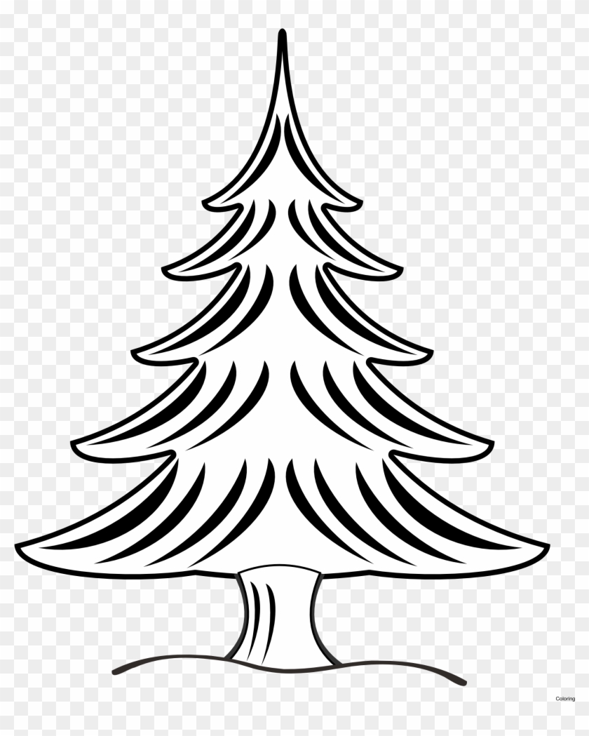 Pine Trees Blog - Pine Tree Clipart Black And White #1286183